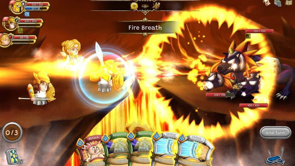 Скриншот 1 из Cardnarok: Raid with Gods