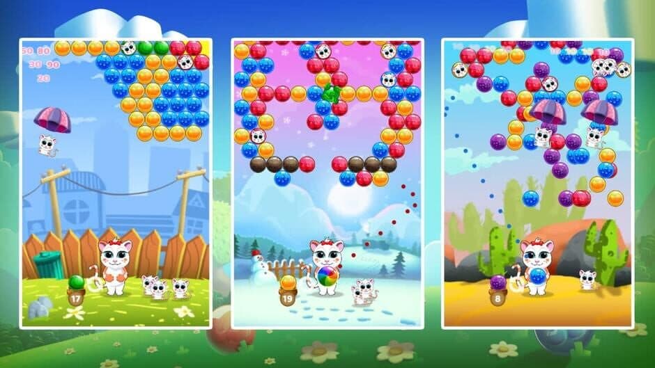 Скриншот 3 из Bubble Cats Rescue