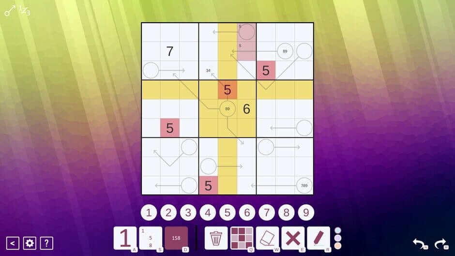 Скриншот 4 из Arrow Sudoku