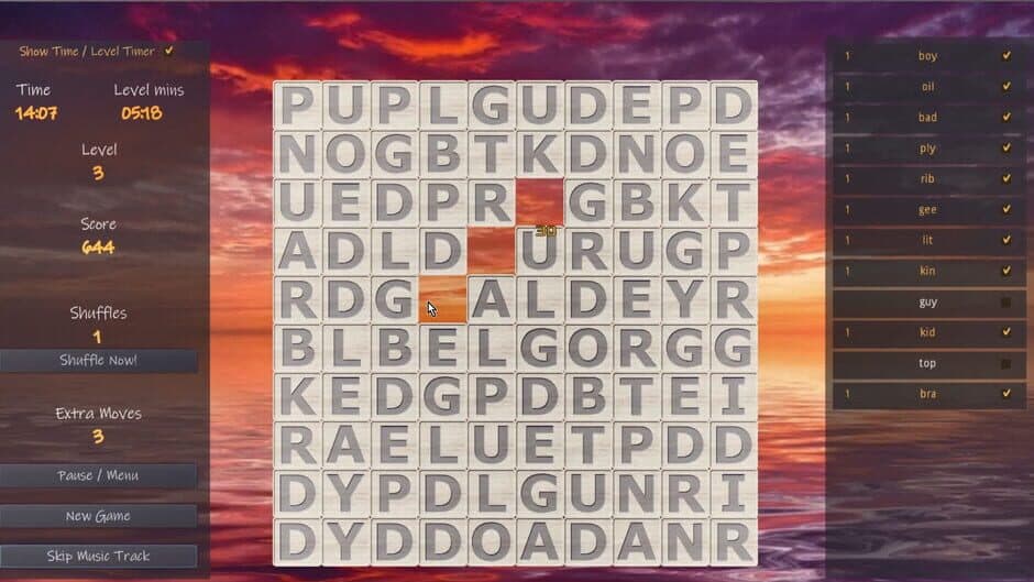 Скриншот 2 из Word Hunt Fever
