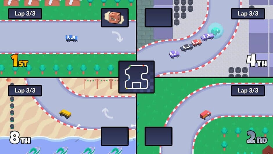 Скриншот 2 из Tiny World Racing
