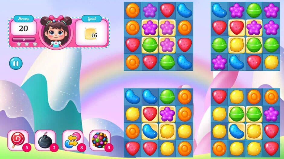 Скриншот 2 из Candy Match Kiddies