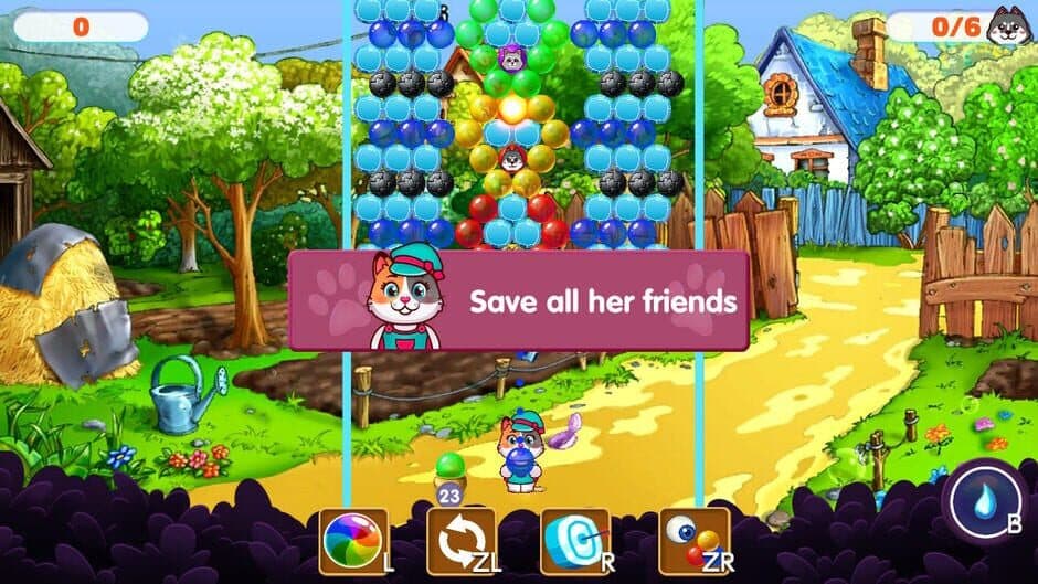 Скриншот 1 из Animal Pals Bubble Pop