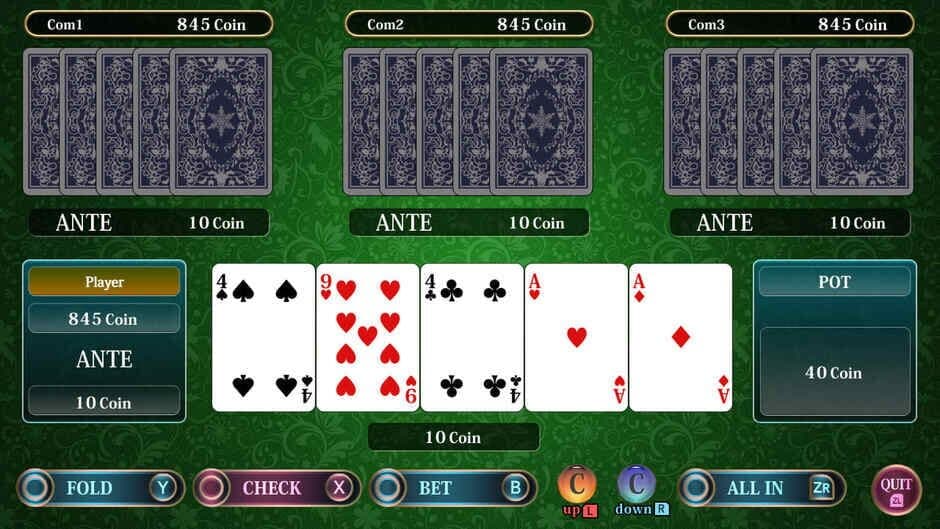 Скриншот 1 из THE Card: Poker, Texas hold 'em, Blackjack and Page One
