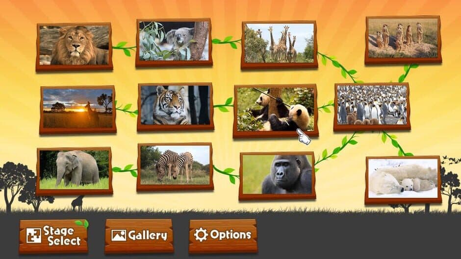 Скриншот 5 из Animated Jigsaws: Wild Animals