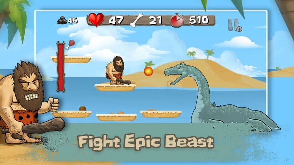 Скриншот 1 из Caveman Chuck: Prehistoric Adventure