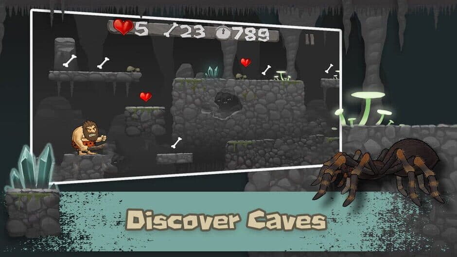 Скриншот 2 из Caveman Chuck: Prehistoric Adventure