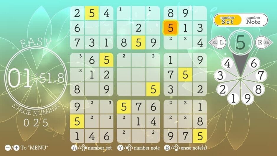 Скриншот 3 из Sudoku Relax 3 Autumn Leaves