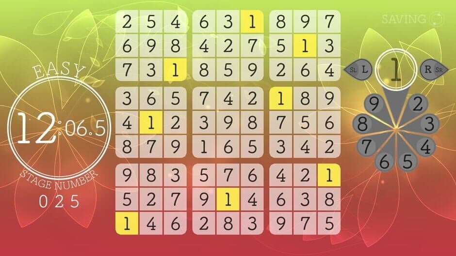 Скриншот 2 из Sudoku Relax 3 Autumn Leaves
