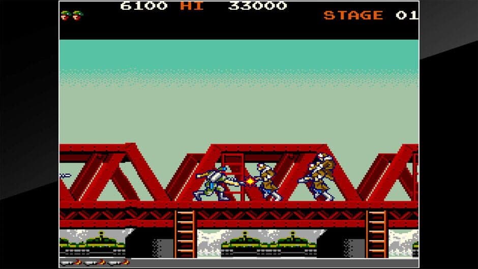 Скриншот 1 из Arcade Archives: Rush'n Attack