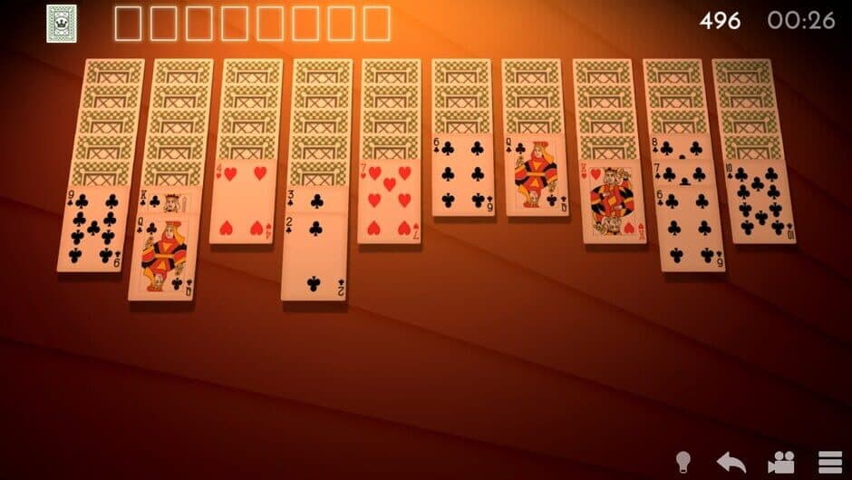 Скриншот 2 из Spider Solitaire