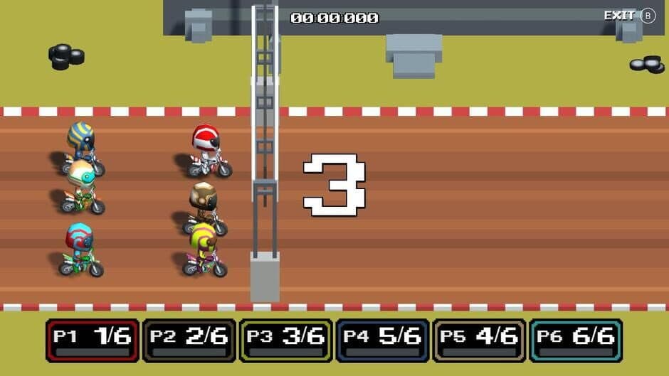 Скриншот 1 из Dirt Bike Retro