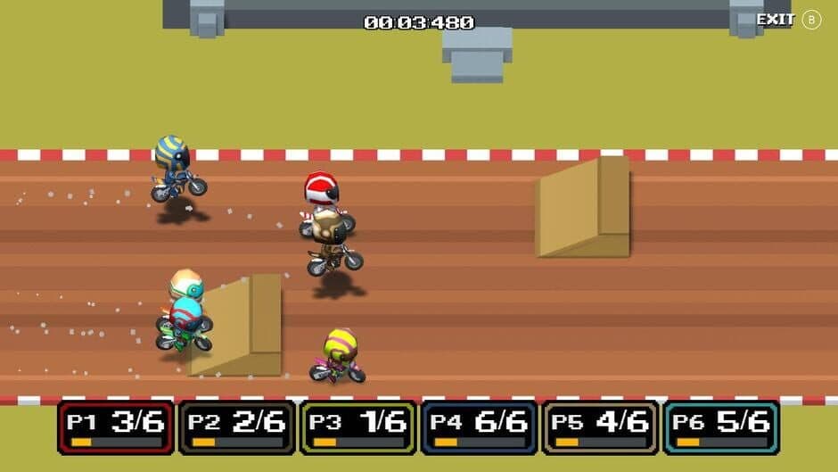 Скриншот 4 из Dirt Bike Retro