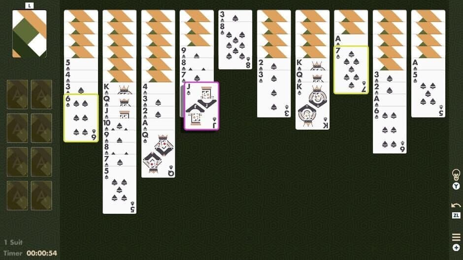 Скриншот 1 из Solitaire Spider Minimal