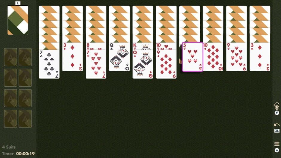 Скриншот 2 из Solitaire Spider Minimal