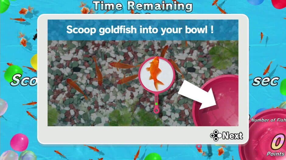 Скриншот 2 из Catch 'Em! Goldfish Scooping