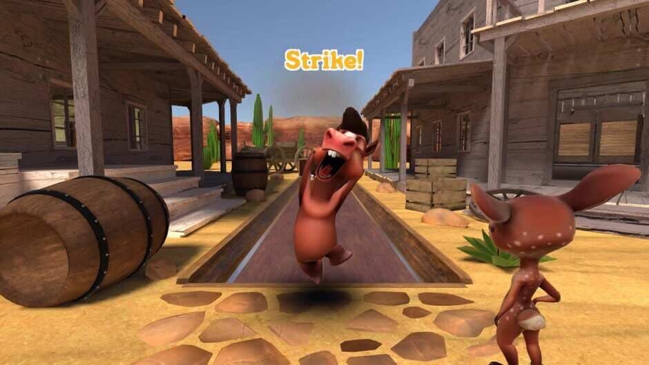 Скриншот 2 из Happy Animals Bowling