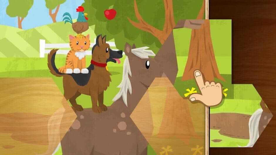Скриншот 3 из Puzzles for Toddlers & Kids: Animals, Cars and more