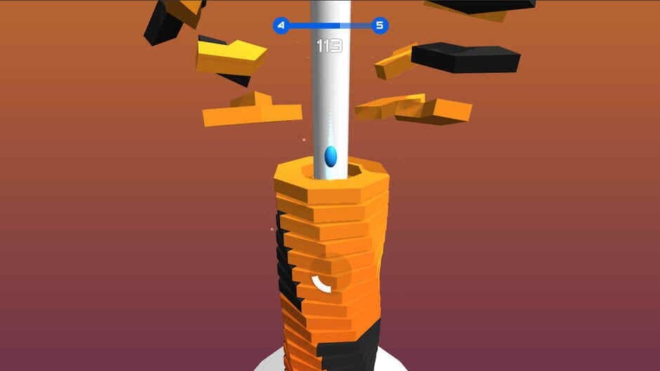 Скриншот 2 из Jumping Stack Ball