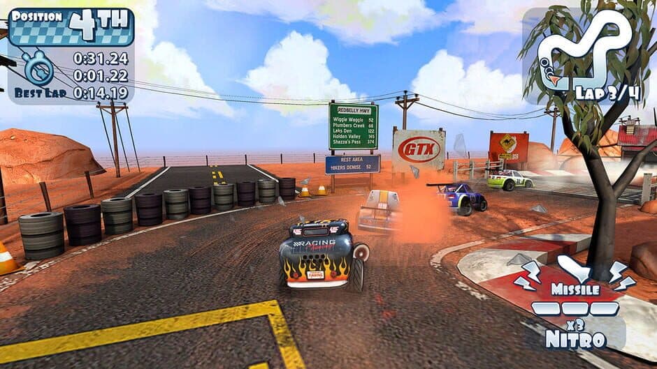 Скриншот 2 из Mini Motor Racing X