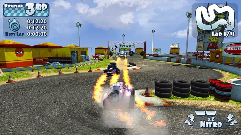 Скриншот 4 из Mini Motor Racing X