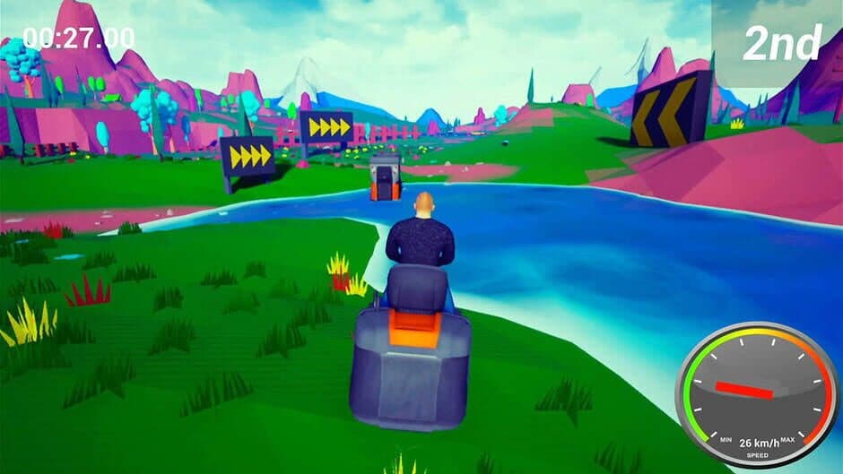 Скриншот 3 из Lawnmower Game: Racing