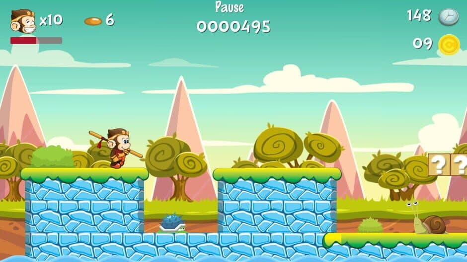 Скриншот 2 из Monkey Hit