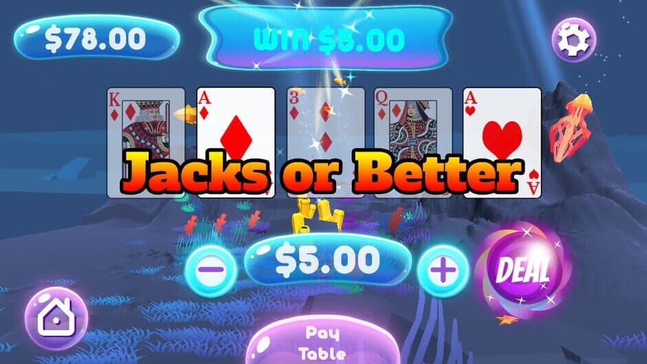 Скриншот 2 из Video Poker at Aces Casino