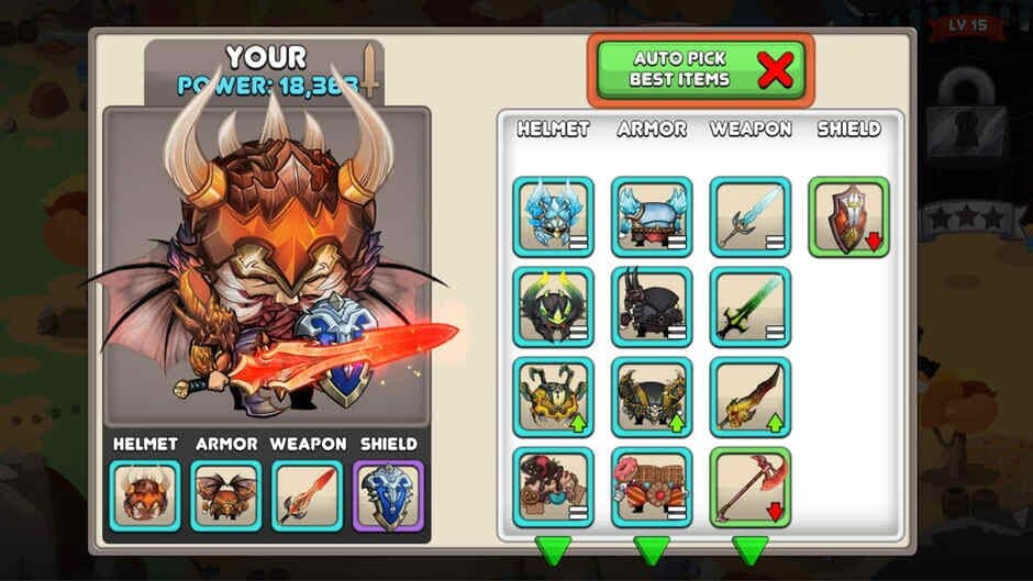 Скриншот 5 из Tiny Gladiators
