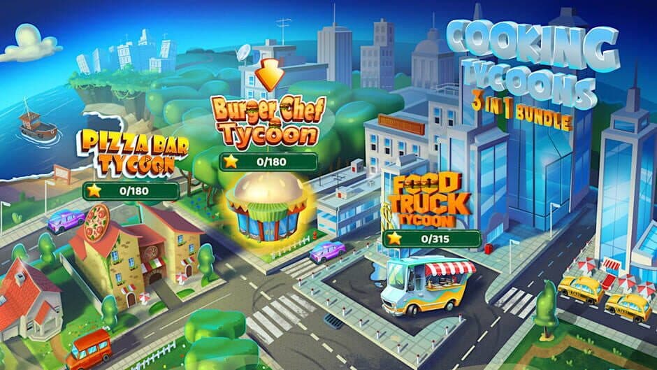 Скриншот 1 из Cooking Tycoons: 3 in 1 Bundle