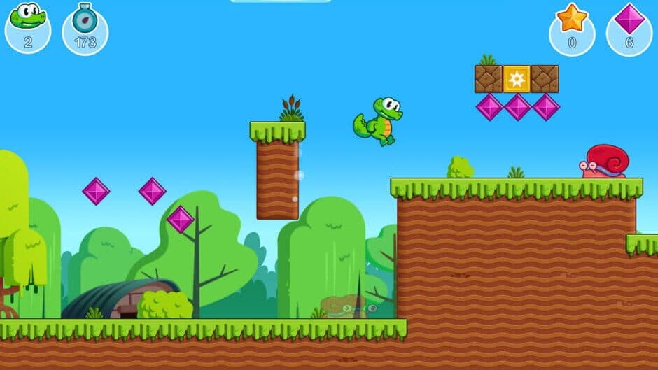 Скриншот 1 из Croc's World Run