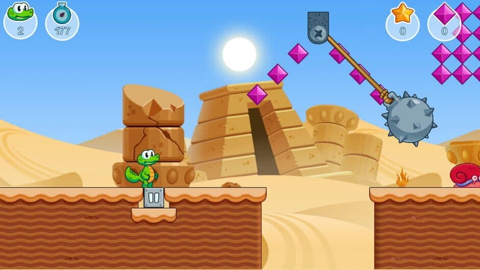Скриншот 2 из Croc's World Run