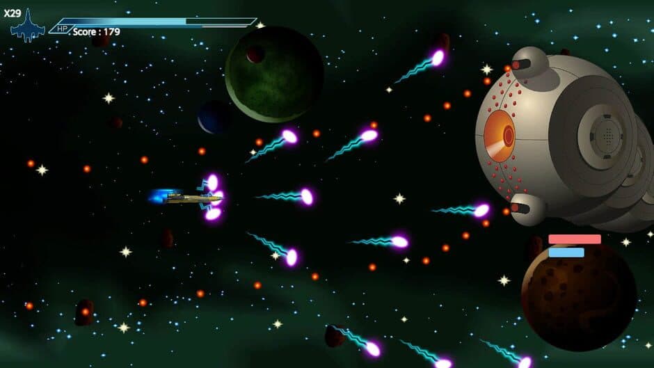 Скриншот 4 из Retro Arcade Shooter - Attack from Pluto