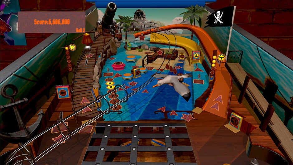 Скриншот 2 из Pirates Pinball