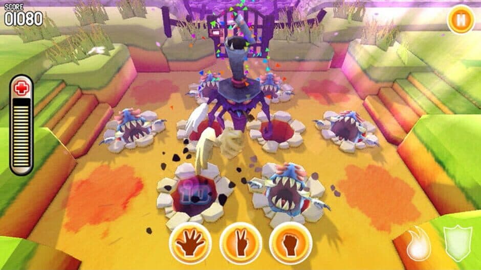 Скриншот 1 из Mutant Alien Moles of the Dead: Whack Whack or Die
