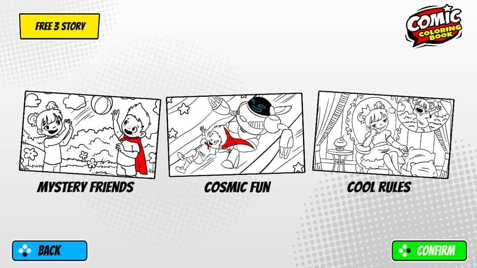 Скриншот 2 из Comic Coloring Book
