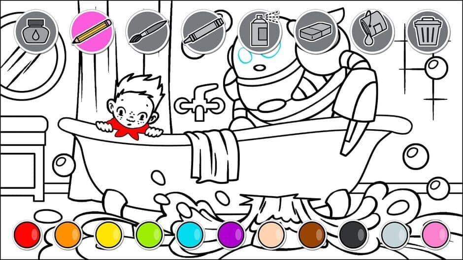Скриншот 5 из Comic Coloring Book