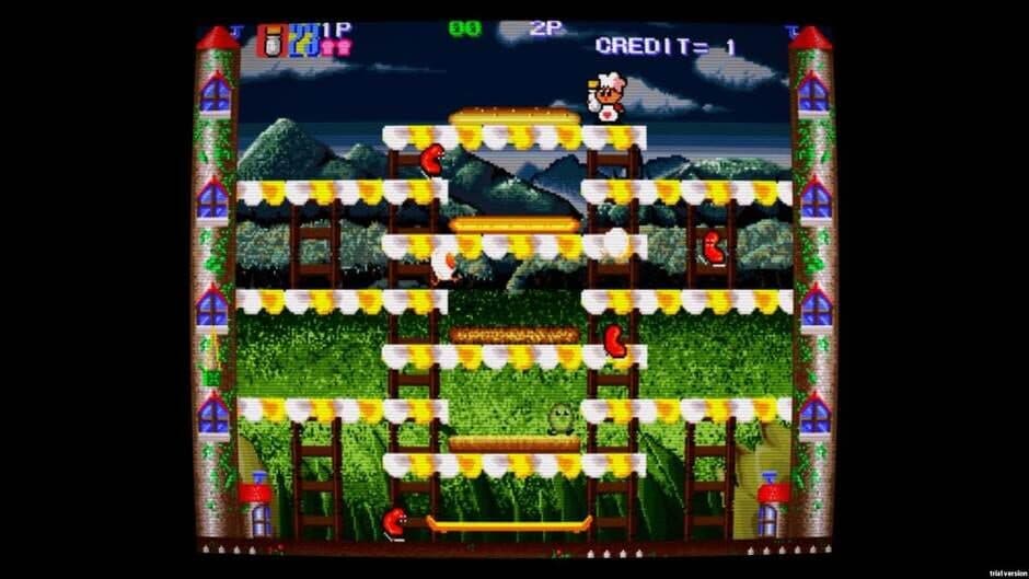 Скриншот 5 из Retro Classix 2-in-1 Pack: Heavy Barrel & Super Burger Time