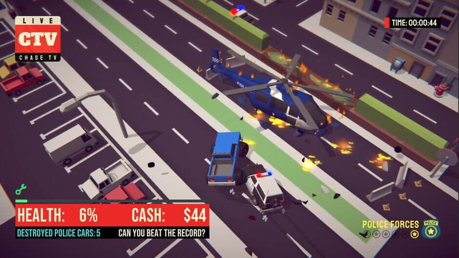 Скриншот 1 из OMG Police: Car Chase TV Simulator