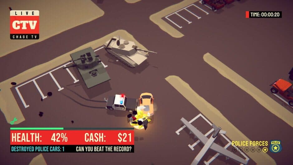 Скриншот 4 из OMG Police: Car Chase TV Simulator