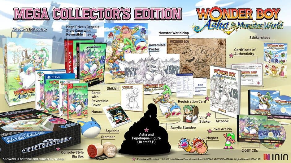 Скриншот 1 из Wonder Boy: Asha in Monster World Mega Collector's Edition