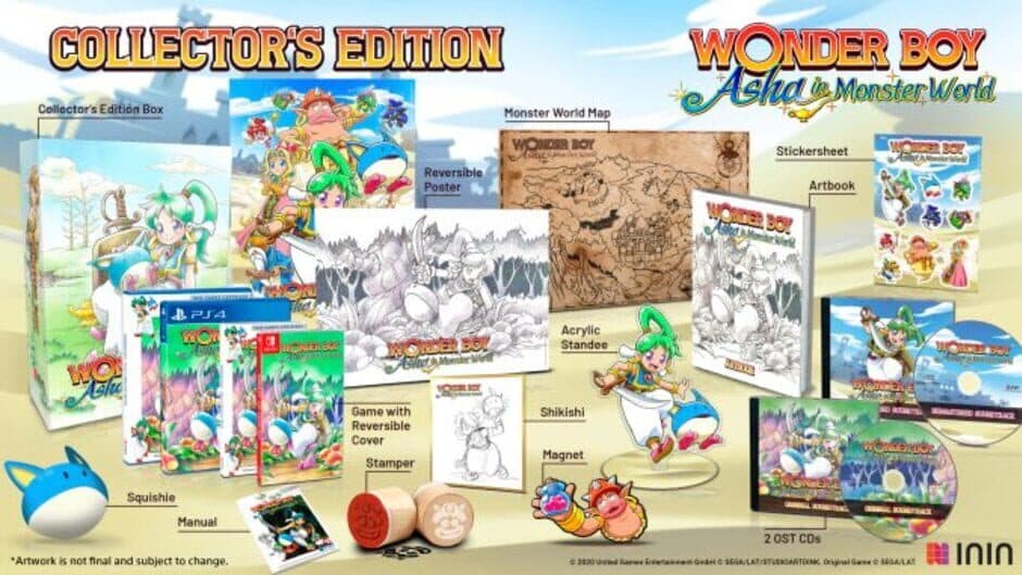 Скриншот 1 из Wonder Boy: Asha in Monster World Collector's Edition