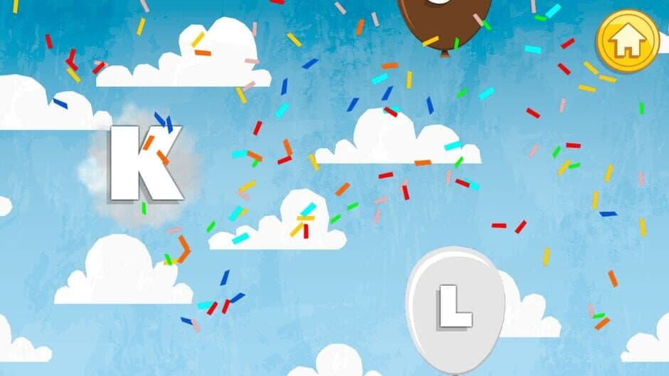 Скриншот 1 из Balloon Pop for Toddlers & Kids: Learn Numbers, Letters, Colors & Animals