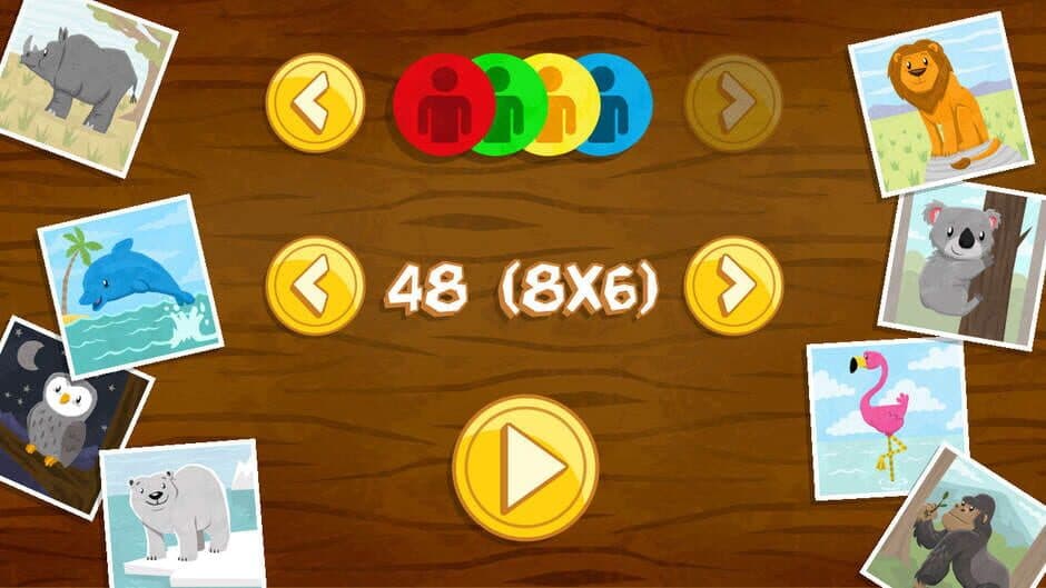 Скриншот 5 из Animal Pairs: Matching & Concentration Game for Toddlers & Kids