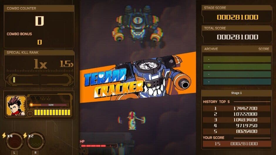 Скриншот 1 из AngerForce: Reloaded for Nintendo Switch