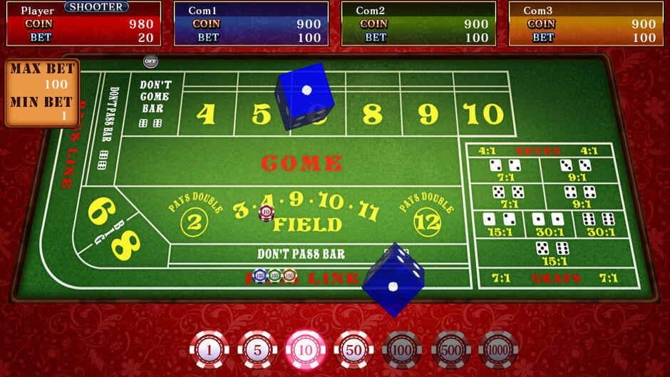 Скриншот 5 из The Casino: Roulette, Video Poker, Slot Machines, Craps, Baccarat