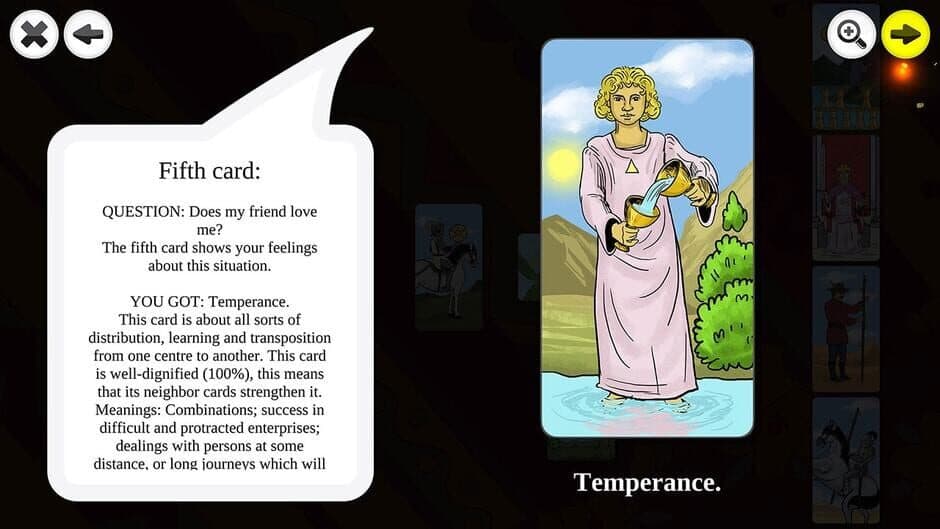 Скриншот 2 из Tarot Readings Premium