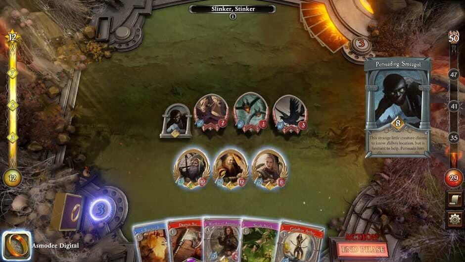 Скриншот 2 из The Lord of the Rings: Adventure Card Game - Definitive Edition