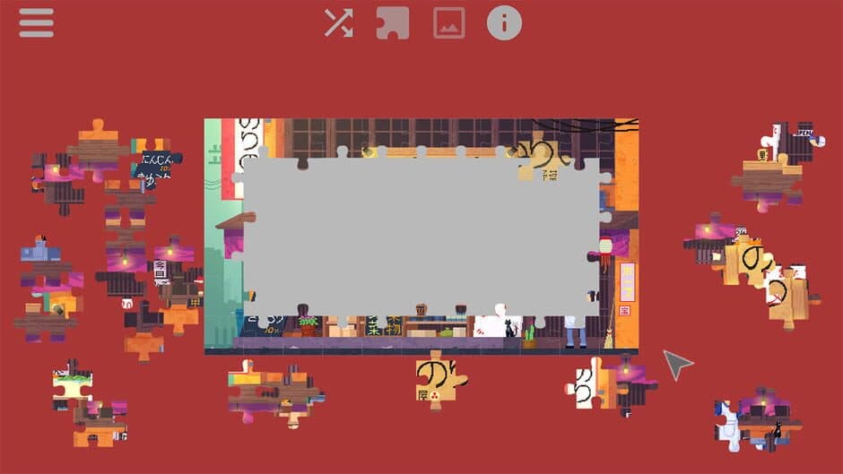 Скриншот 2 из Daylife in Japan: Pixel Art Jigsaw Puzzle