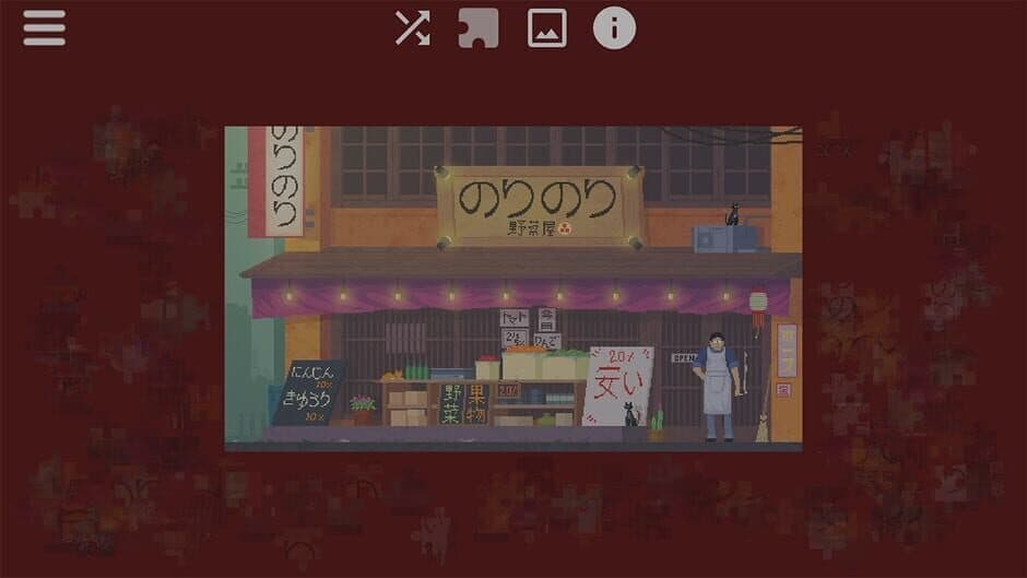 Скриншот 3 из Daylife in Japan: Pixel Art Jigsaw Puzzle